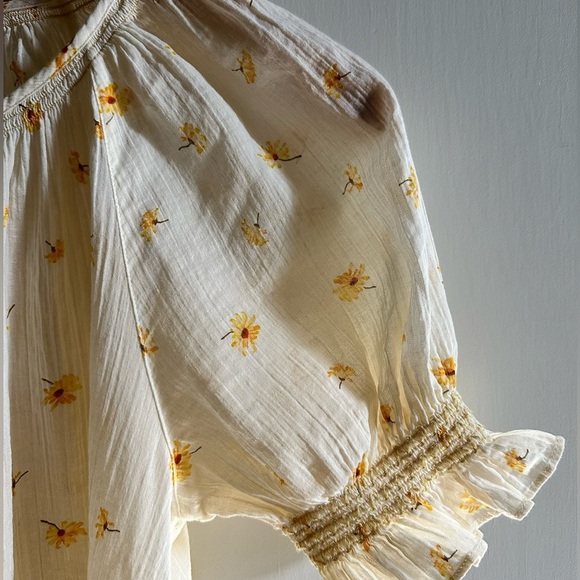 Madewell boho all-cotton daisy blouse - Picture 4 of 7